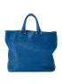 Tote, £395, Handbags, Blue, Leather, Back view